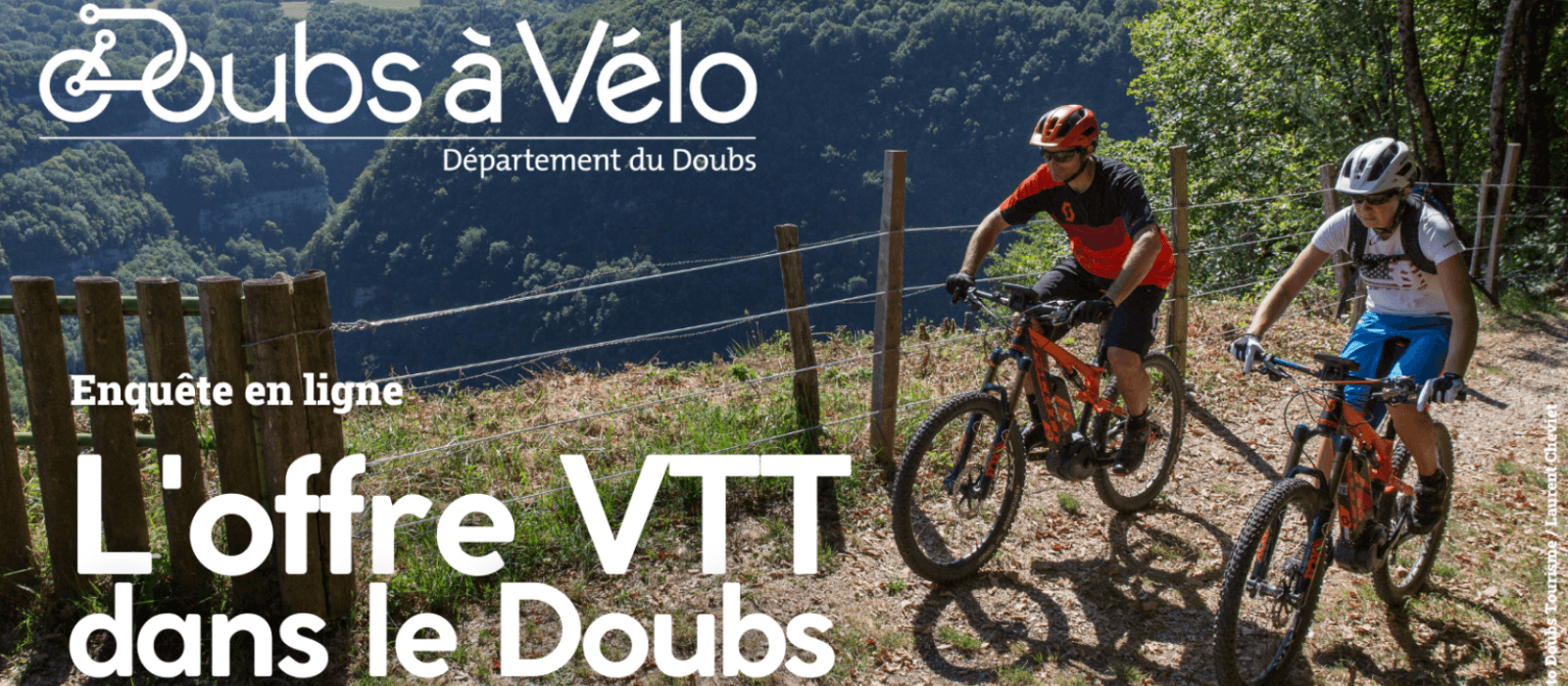 Offre VTT dans le Doubs : le Département lance une enquête en ligne